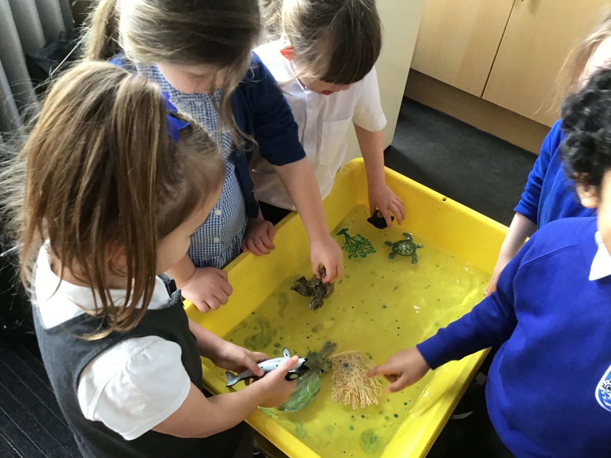 Happy Earth Day! 🌍♻️💚 Our nurture group have been learning how to take care of our planet. We learned what can happen if rubbish ends up in the sea, picked up litter from the playground, and learned how to recycle. #nurture #EarthDay @GlasgowNurture