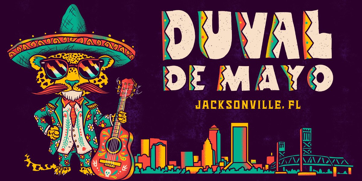 Join us for Duval De Mayo! Sunday, May 5th from 12p-10p under the Fuller Warren Bridge. Enjoy live music, cocktails, tacos, authentic Mexican cuisine, & more! Sign up at v1015.com for your chance to win a pair of GA tickets!