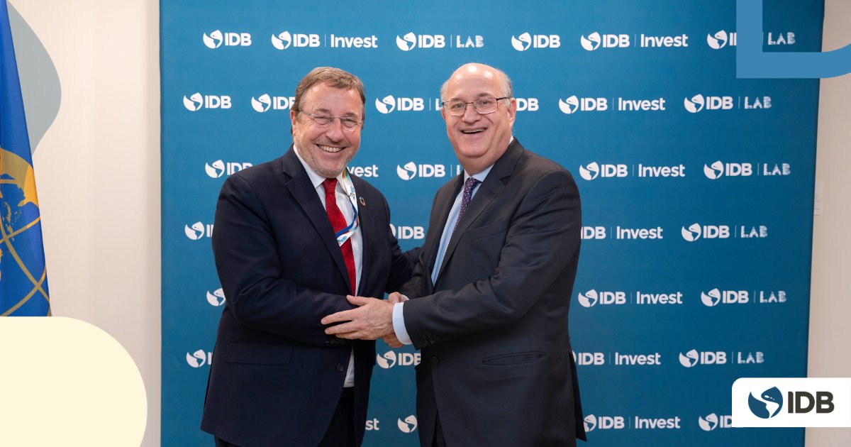 🤝 The IDB & the @UNDP are harmonizing processes for more efficient cooperation to advance sustainable development in #LatinAmerica & the #Caribbean! This agreement will expedite progress in joint priority areas, including reducing #Poverty & #Inequality, addressing