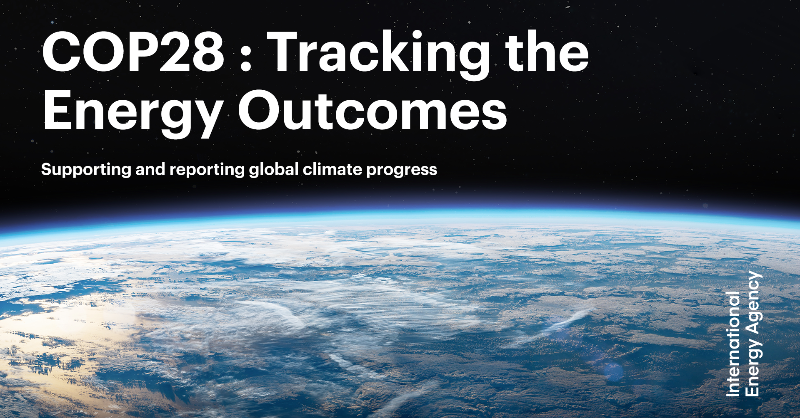 fbirol's tweet photo. Today, @IEA has launched a new online resource tracking global progress on the key energy goals agreed at #COP28

Developed with @UNFCCC, it will be updated regularly with the latest IEA data &amp; analysis, supporting policy makers as they aim to turn climate promises into action ⬇️