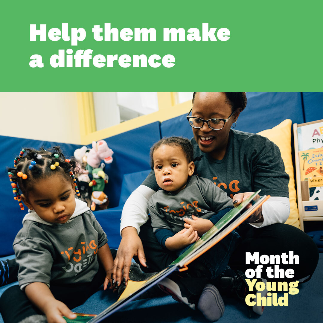 April is not over yet and neither is the Month of the Young Child (#MOYC24)! 👏 Our dedication to young children amplifies and grows a strong community of early childhood educators! Donate here: tryingtogether.app.neoncrm.com/forms/moycpdca…