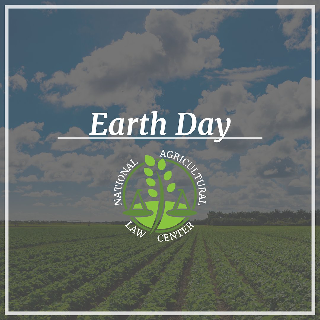 Today is #EarthDay! As the nation's leading source of ag and food law research and information, we keep our website updated with trusted legal information, such as our resources on sustainable agriculture.

Check out the Reading Room on #SustainableAg: nationalaglawcenter.org/research-by-to…