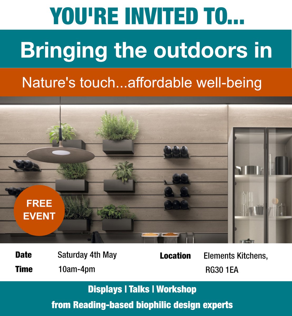 Join us for a free event that explores how to improve health and well-being by incorporating aspects of biophilic design into your home.
#rdguk #berkshire2024 #Event #kitchendesign