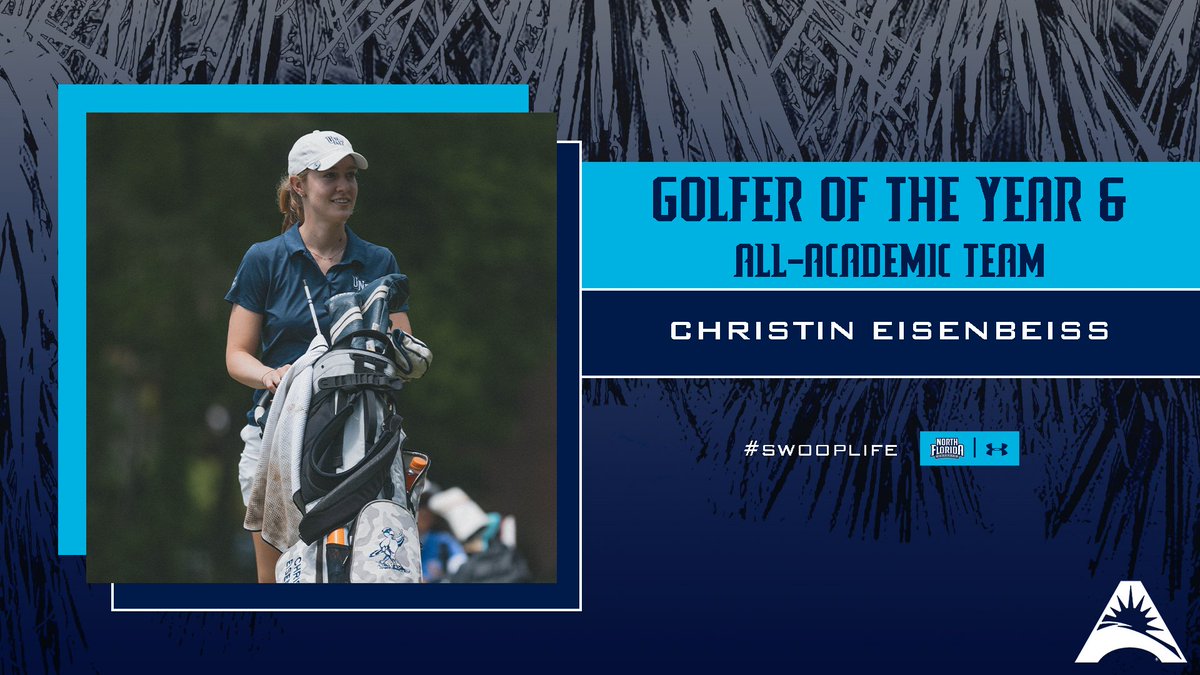 OspreyWGolf's tweet photo. Ospreys receive 7️⃣ ASUN awards, including a pair of superlative accolades!

⛳️ Christin - Back-to-back Golfer of the Year, First Team &amp; All-Academic Team
⛳️ One - Freshman of the Year, Second Team &amp; All-Freshman Team
⛳️ Casilda - Second Team

🗞️ >> https://t.co/gopST8JIj1

#SWOOP https://t.co/qXh1sZj23f