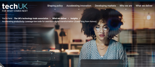 KainosSoftware's tweet image. Excited to be part of #CloudFuture week at @techUK! Check out this insightful blog from Simon Bown, Business Development Director at Kainos on leveraging low-code for seamless digital transformation.
👉ow.ly/HOOw50RlbKh
#DigitalTransformation #LowCodeDevelopment