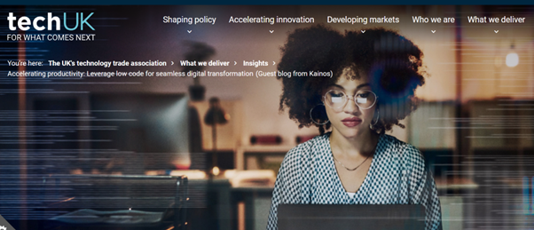 Excited to be part of #CloudFuture week at @techUK! Check out this insightful blog from Simon Bown, Business Development Director at Kainos on leveraging low-code for seamless digital transformation. 👉ow.ly/HOOw50RlbKh #DigitalTransformation #LowCodeDevelopment