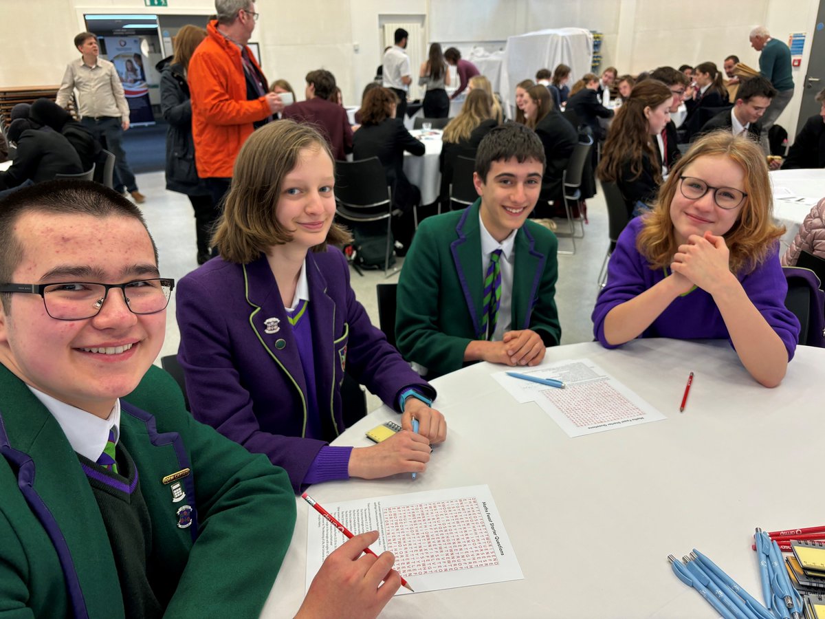 On Thursday, four of our Year 10 students took part in the Year 10 Maths Feast competition at @LancasterUni The students won one of the four rounds, placing second in another, helping them to 3rd place out of the 26 teams. Well done Westholme! 👏🏻