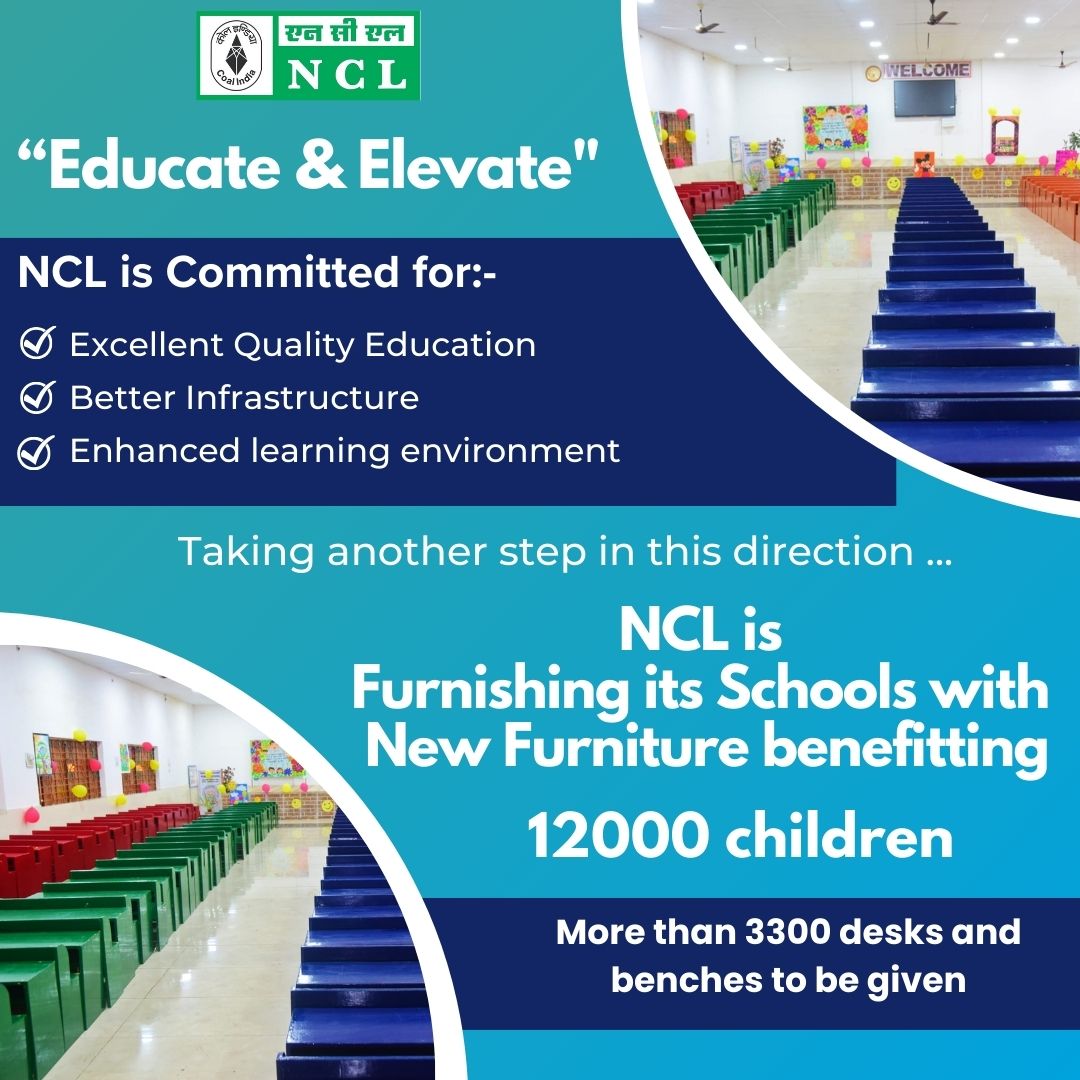 'Educate & Elevate' NCL is committed for ✔️ Excellent Quality Education ✔️ Better Infrastructure ✔️ Enhanced Learning Environment... #MyNCL