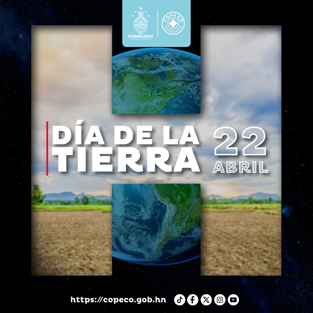 CopecoHonduras1's tweet photo. En el Día Mundial de la Madre Tierra, la Secretaría de Estado en Gestión de Riesgos y Contingencias Nacionales, hace votos por la conservación de los ecosistemas y la biodiversidad, como fuentes de vida, sin contaminación bajo la responsabilidad ambiental de cada hondureño. https://t.co/hsimYkta8f