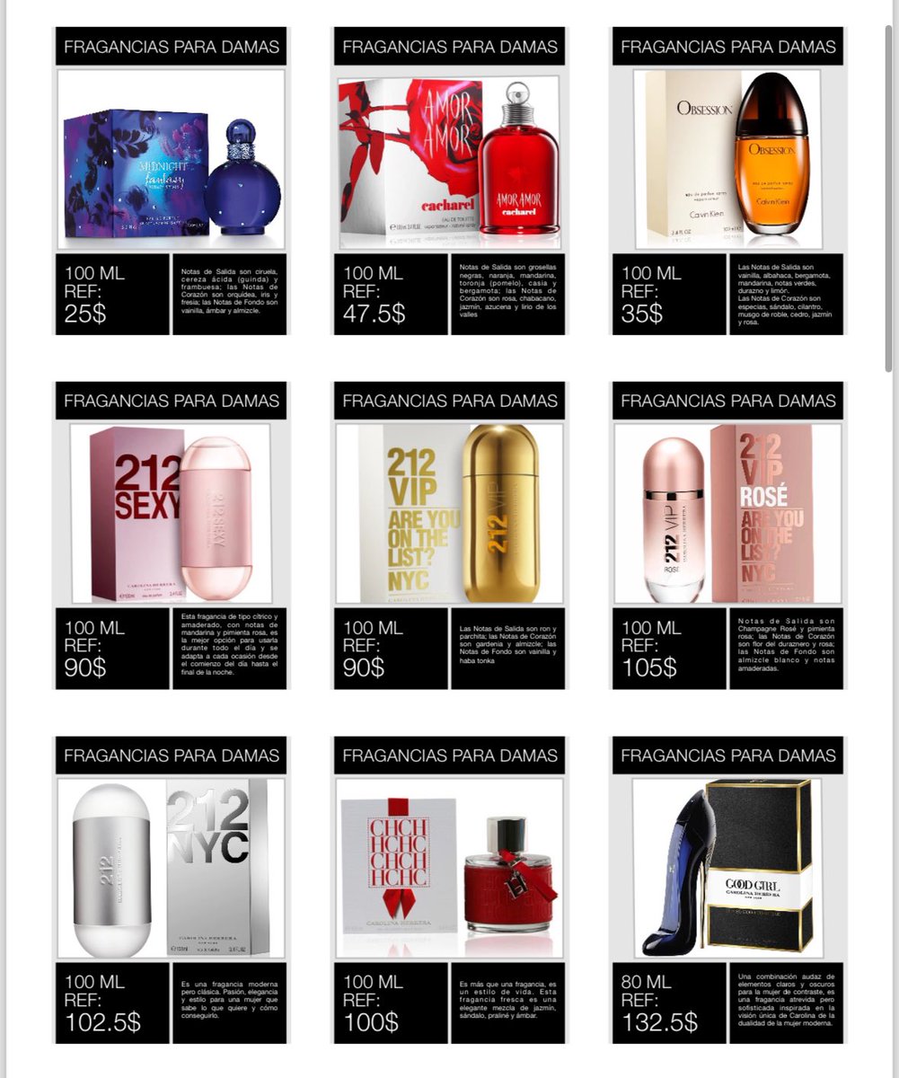 petergiusti's tweet image. También llegan fragancias de dama 🔝🔥🔝🔥
#perfumería