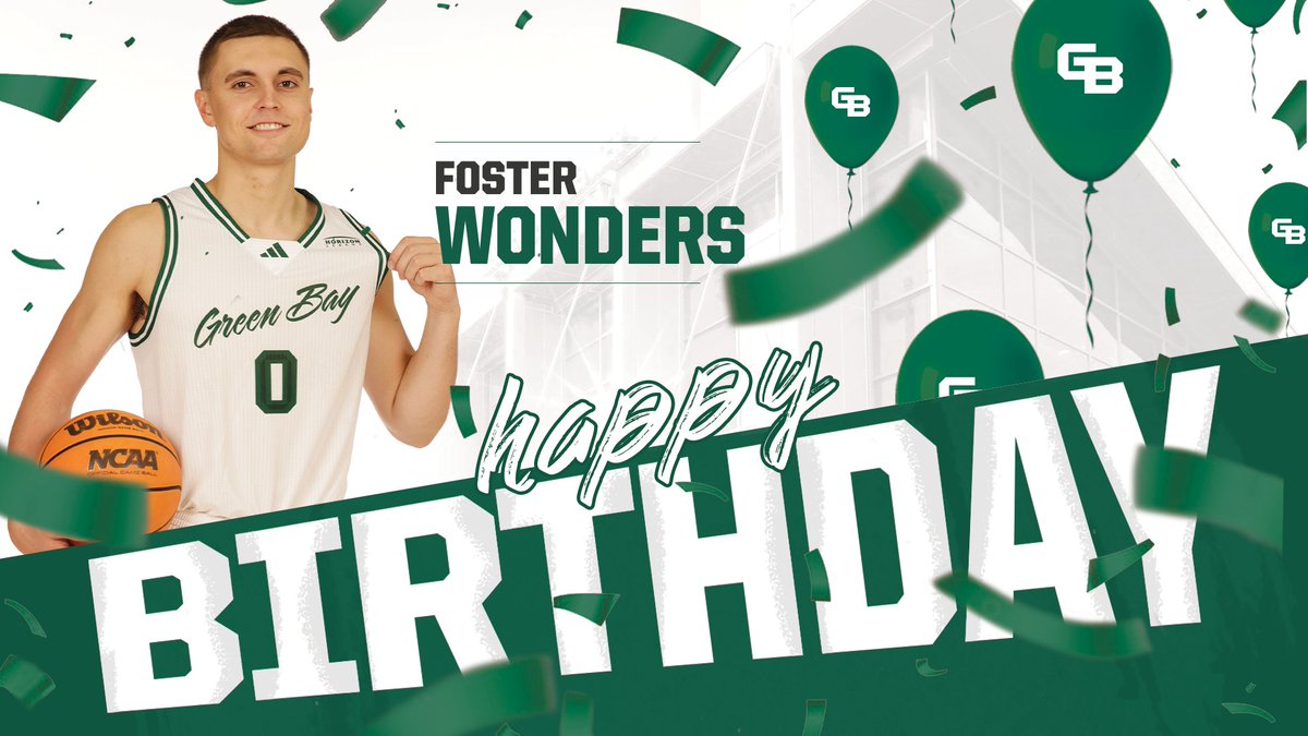 Another one! Happy birthday @FosterWonders0 🎁🎉 #RiseWithUs