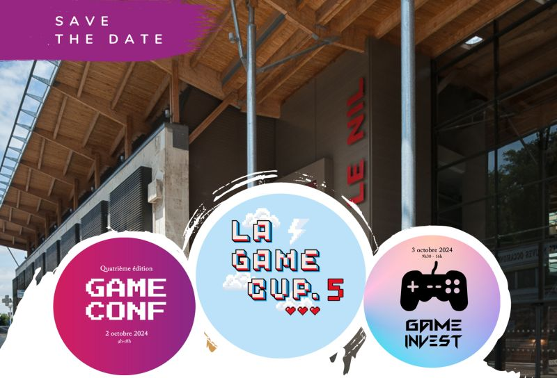 📢SAVE THE DATE ! Organisés par @magelisinfos, en partenariat avec SO· Games, la Game Conf et le Game Invest reviennent les 2 et 3 octobre prochain au @Cnam_Enjmin à Angoulême ! Les inscriptions seront ouvertes prochainement. Nous espérons vous y voir nombreuses et nombreux !✨