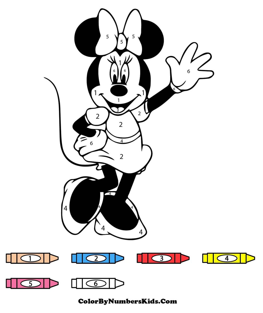 Minnie Mouse Color By Number🐭🎨 colorbynumberskids.com/minnie-mouse-c… #minniemouse #Disney #Colorbynumberskids #colorbynumber #coloringpages #ColoringBook #art #fanart #sketch #drawing #draw #coloring #USA #trend #Trending #TrendingNow #Twitter #TwitterX