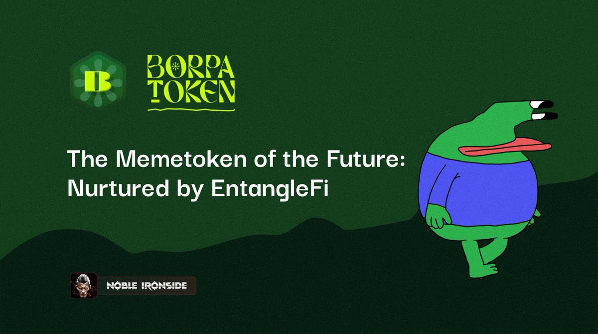 𝐁𝐎𝐑𝐏𝐀 𝐖𝐋 𝐆𝐢𝐯𝐞𝐚𝐰𝐚𝐲
I've partnered with <a href="/BorpaTokencom/">Borpa</a> to give 5 spots to my followers here on X.

To win a spot, 

◇Follow <a href="/BorpaTokencom/">Borpa</a> and @kendrickNoble7 

◇Like and Retweet this post
◇Turn on notifs 🔔 
       
Ends in 24 hours ⏳️ 

So why BORPA? 👇