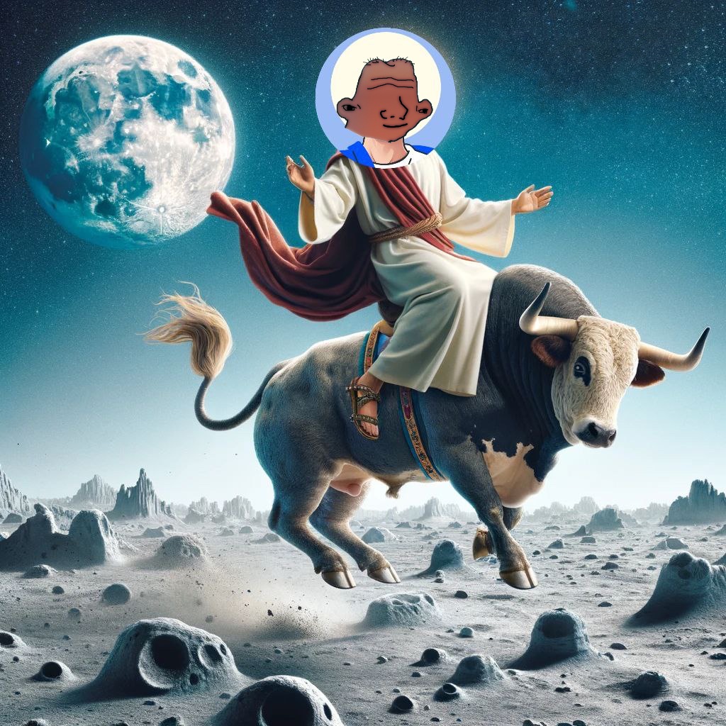 IQ50BeRich's tweet photo. Who's ready to ride the bull? 🐂🤪 https://t.co/Gs5xvPS7C3