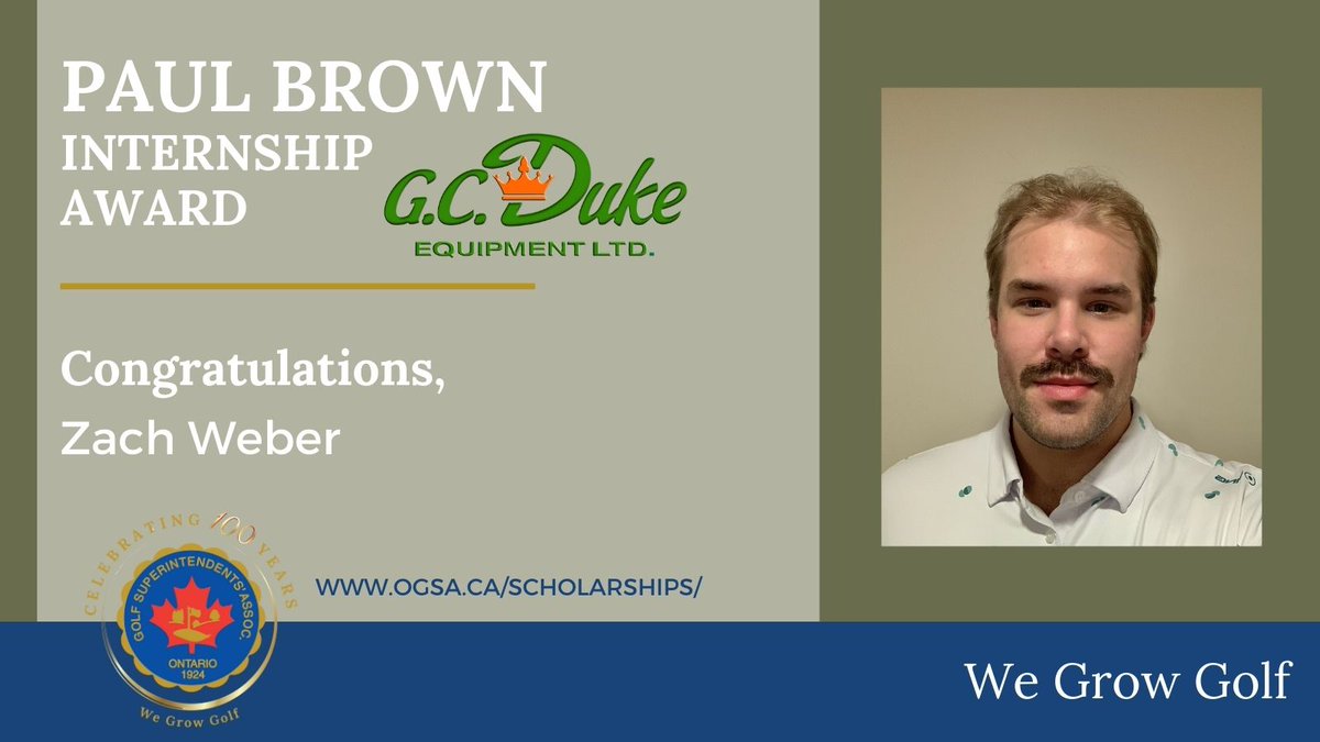 Congratulations to Zach Weber, winner of the 2024 Paul Brown Internship Award, funded by @gc_duke!