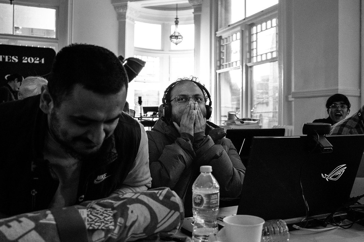 sunrise_pony's tweet image. Day 14: @sagarchess1 hearing the news ❤️

#FIDECandidates 
#candidates2024 
📸:Kristan Klimczak (me)