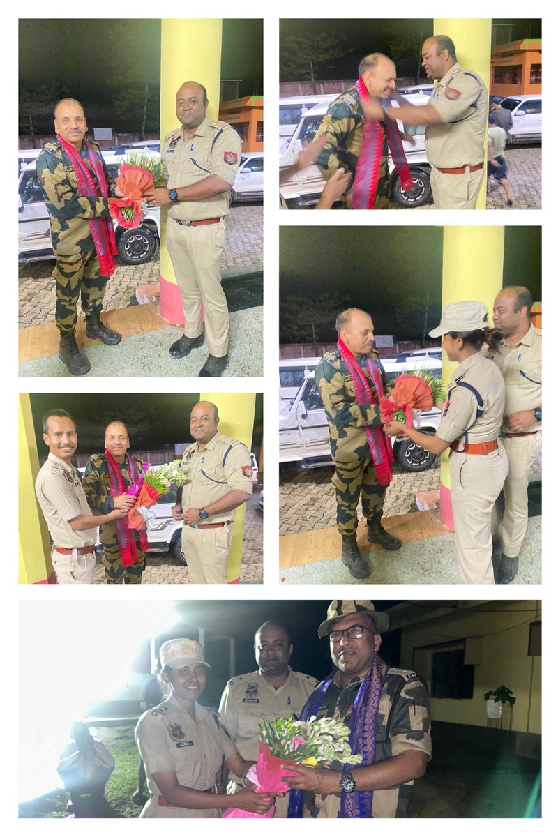 District Police welcomes the CAPF Coys on their arrival to the district for GPE 2024 @CMOfficeAssam @gpsinghips @KangkanJSaikia @assampolice