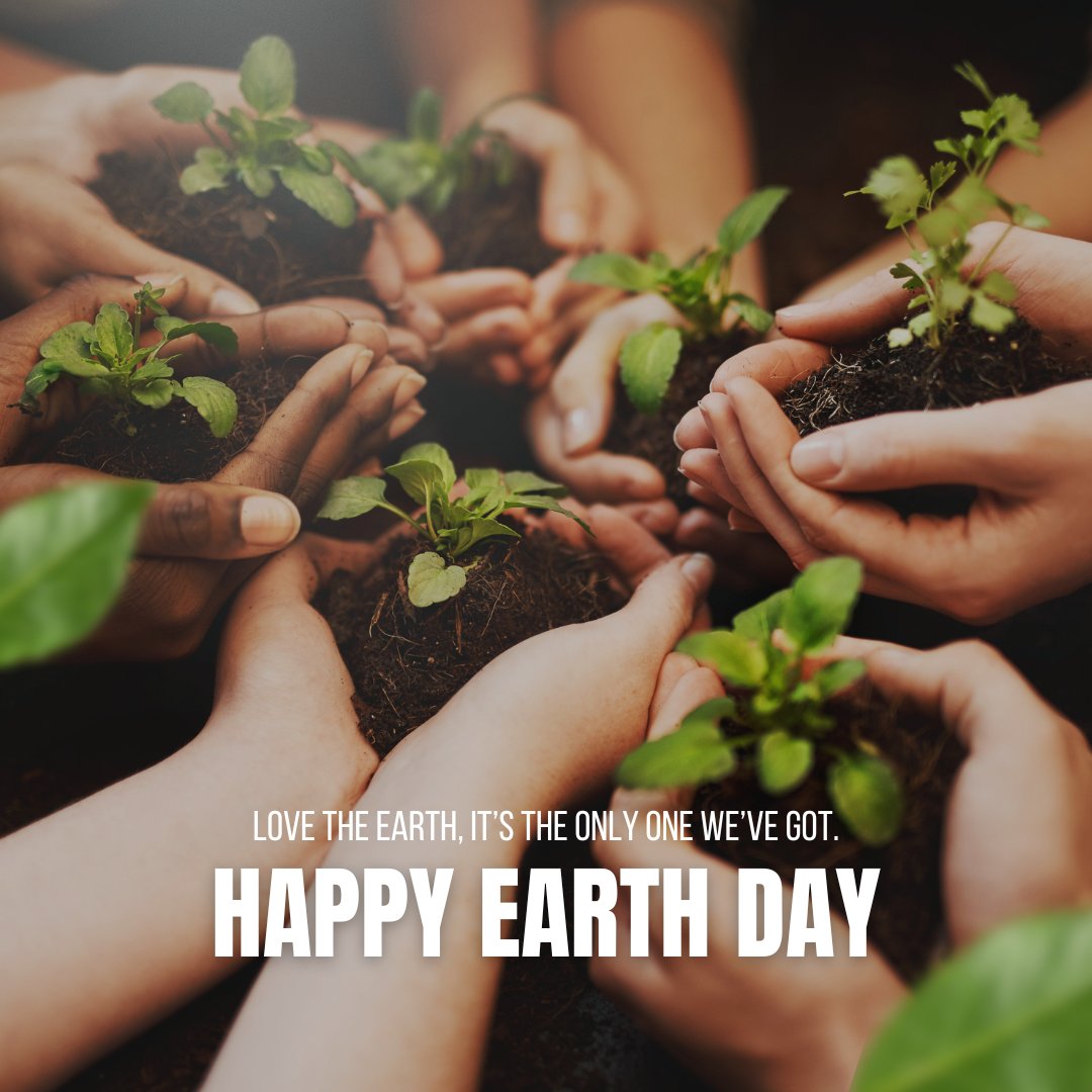 Today, let's celebrate the incredible planet we call home and reflect on how we can all play a part in protecting it. Let's work hand in hand to protect and cherish the Earth, not just today, but every day. Happy Earth Day! 🌎