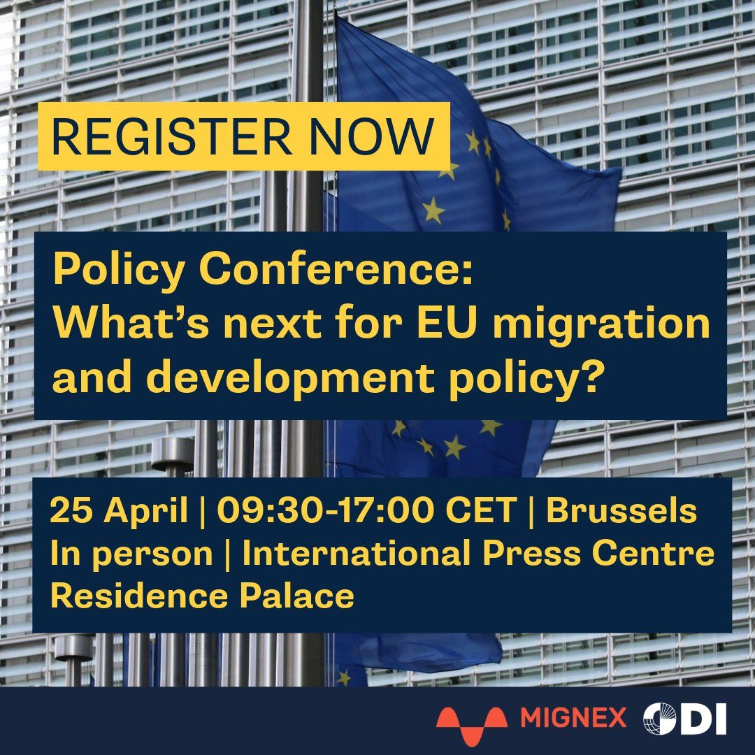 ODI_Global's tweet photo. Meet the keynote speakers for our upcoming policy conference! 

We're delighted to be joined by @LSorecaEU, @shada_islam &amp; @HenriksonOla for reflections on future EU migration &amp; development policy.

In person I 25 April I Residence Palace 

Register here: https://t.co/DjjTAhPo59 https://t.co/fRaqq25fA4