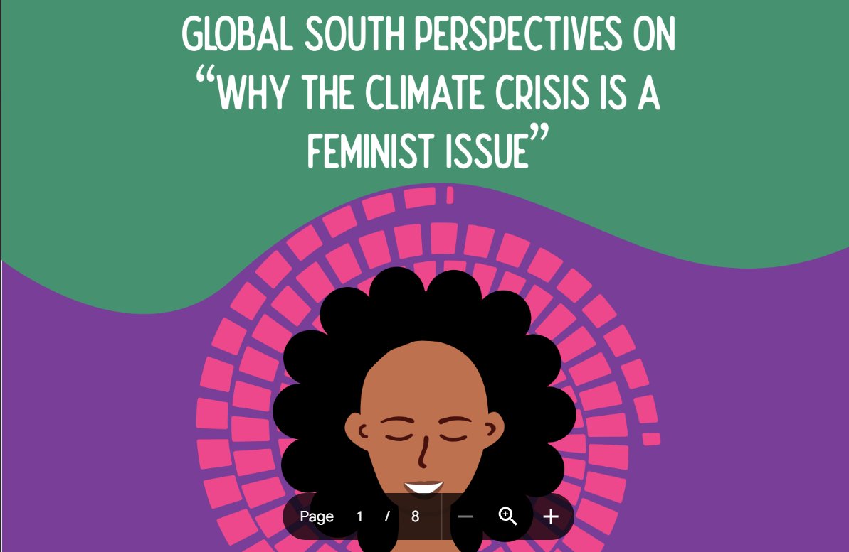 As we collectively reflect on the #EarthDay2024 #PlanetsOverPlastic, we invite everyone to a deeper analysis of where an issue like high plastic consumption, production and poor disposal comes from. Read our #feminist recommendations from this brief: bit.ly/3JyprW9