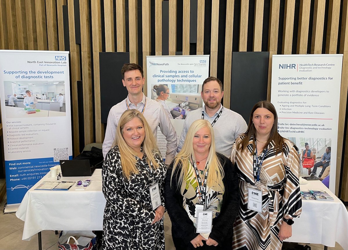 A big thank you to everyone to stopped by our joint stand with @NovoPathNCL at #DxNEConf2024 🙏 It was fantastic to meet our clients - present and prospective - to showcase our #diagnostic assets and fast growing #Newcastle #lifescience quarter. ➡️nuth.enquiries.innovationlab.nhs.net