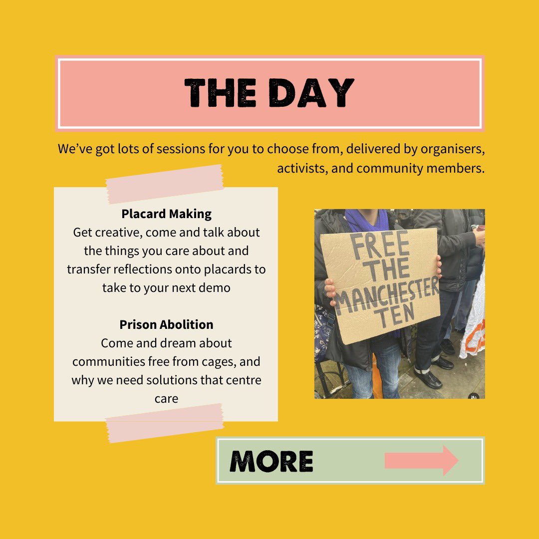 🚨 YOUNG PEOPLE, SIGN UP! 🚨

On May 28th, we are hosting a SOLIDARITY DAY, and we are asking young people of *ALL* races and backgrounds aged 16-25 in Greater Manchester to sign up! 

Info below! ⤵️⤵️⤵️