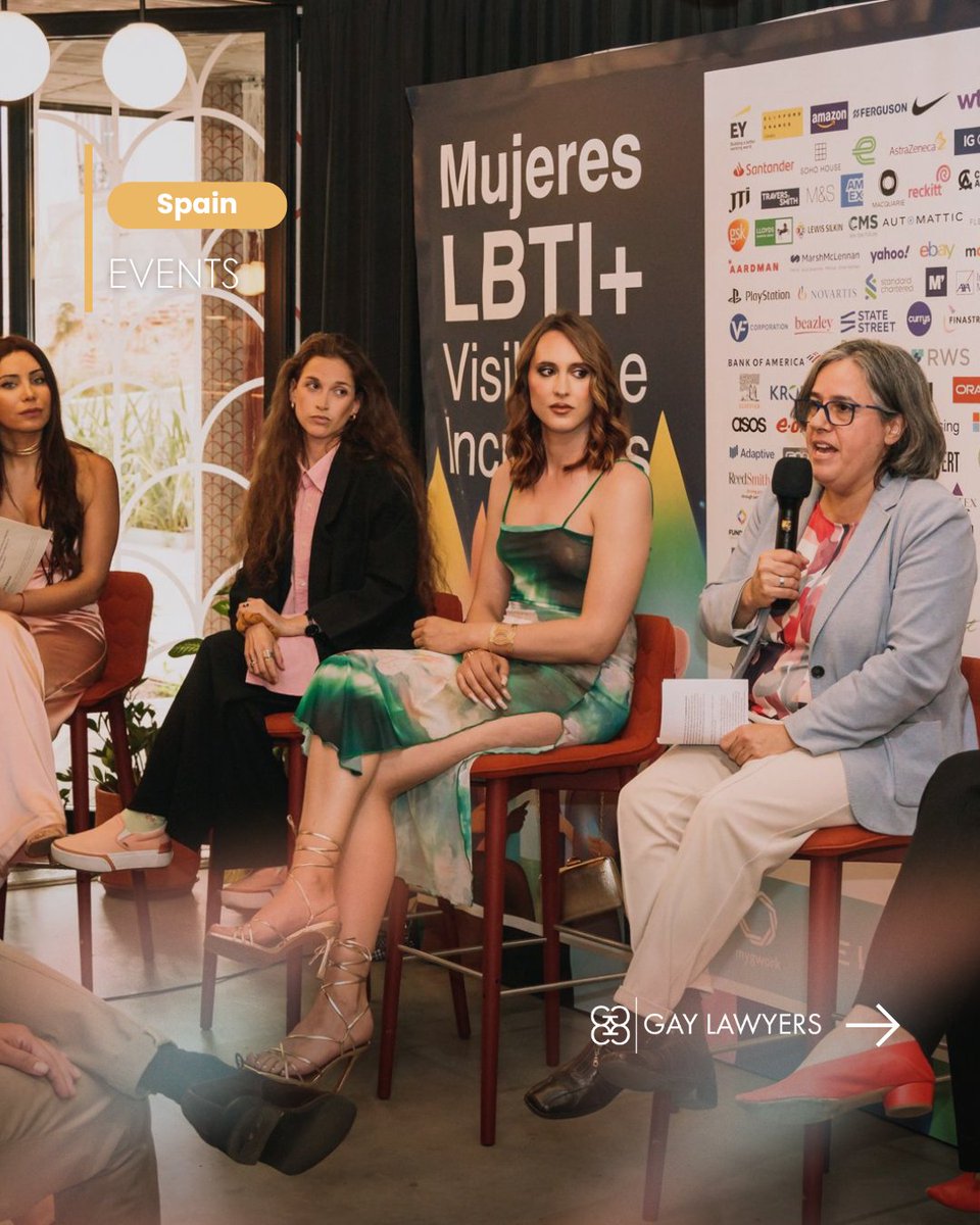 Gay_Lawyers's tweet photo. EVENT | myGwork - LGBTQ+ Business Community: "LBTI+ Women: Visible and Incredible"

Coral Novalvos Delgado and Emma Serrano Parramon attended the incredible event made possible with the collaboration of @Lesworking, @TheSocialHub, and @SumaContent 
#LBTI #Women #WorkingwithPride https://t.co/uJbROpIZIX