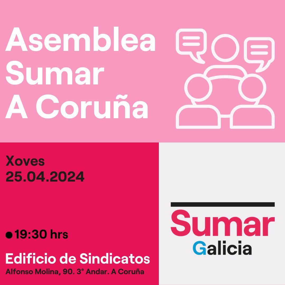 ⁦@sumargalicia⁩ suma na #Coruña
