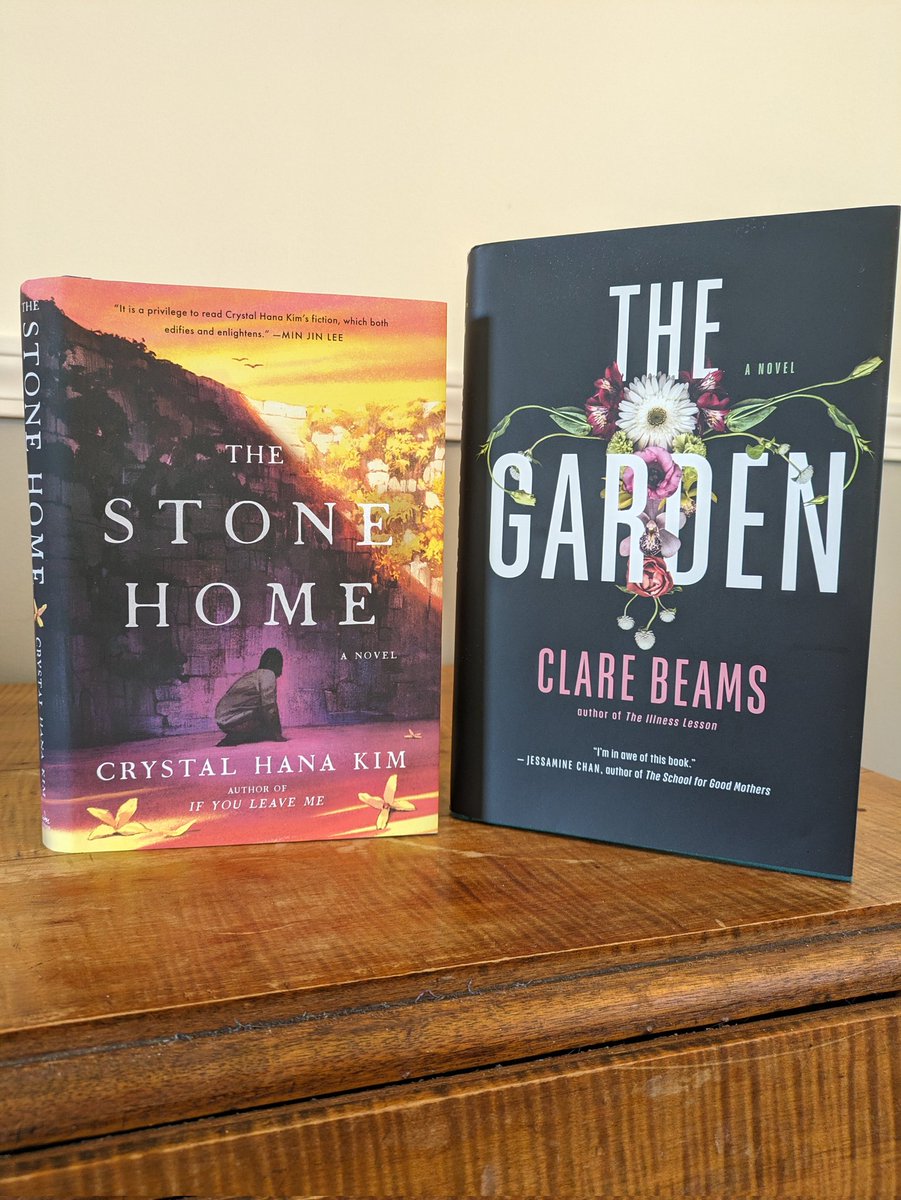 On Friday, @crystalhanak and are talking to each other about our new books at 7pm at @PoliticsProse at The Wharf!! THE STONE HOME is so gorgeous, so clear-eyed about both the hardest and the most beautiful things-- I am in awe and cannot wait to ask Crystal all about it. Join us!