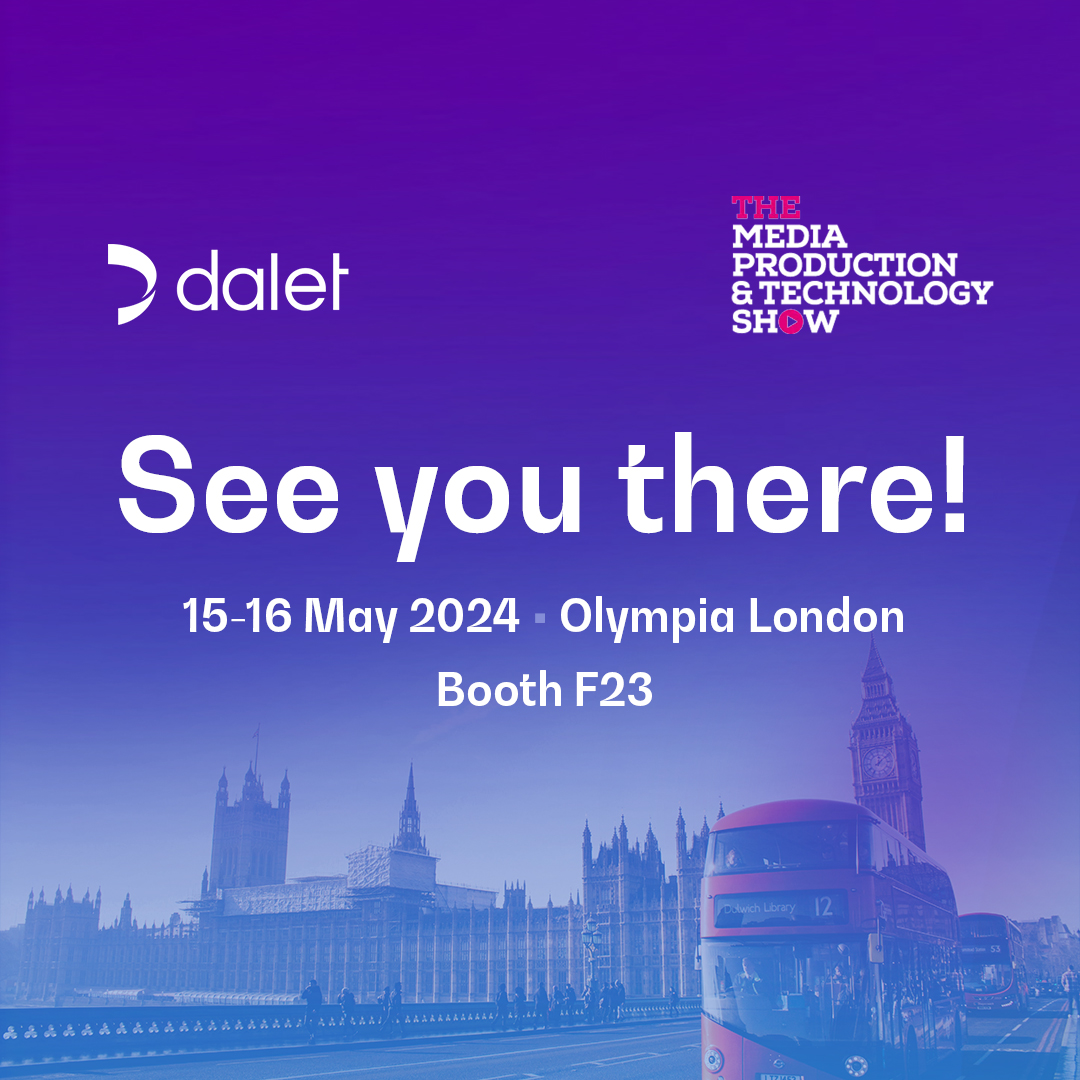 🚀 Heading to the @mediaprodshow in London on May 15-16? Join #Dalet at Olympia London to discover cutting-edge media production technologies and insights. Let’s transform the media landscape together! Book a meeting here 👉 hubs.li/Q02tCzY50 See you there! #MPTS2024