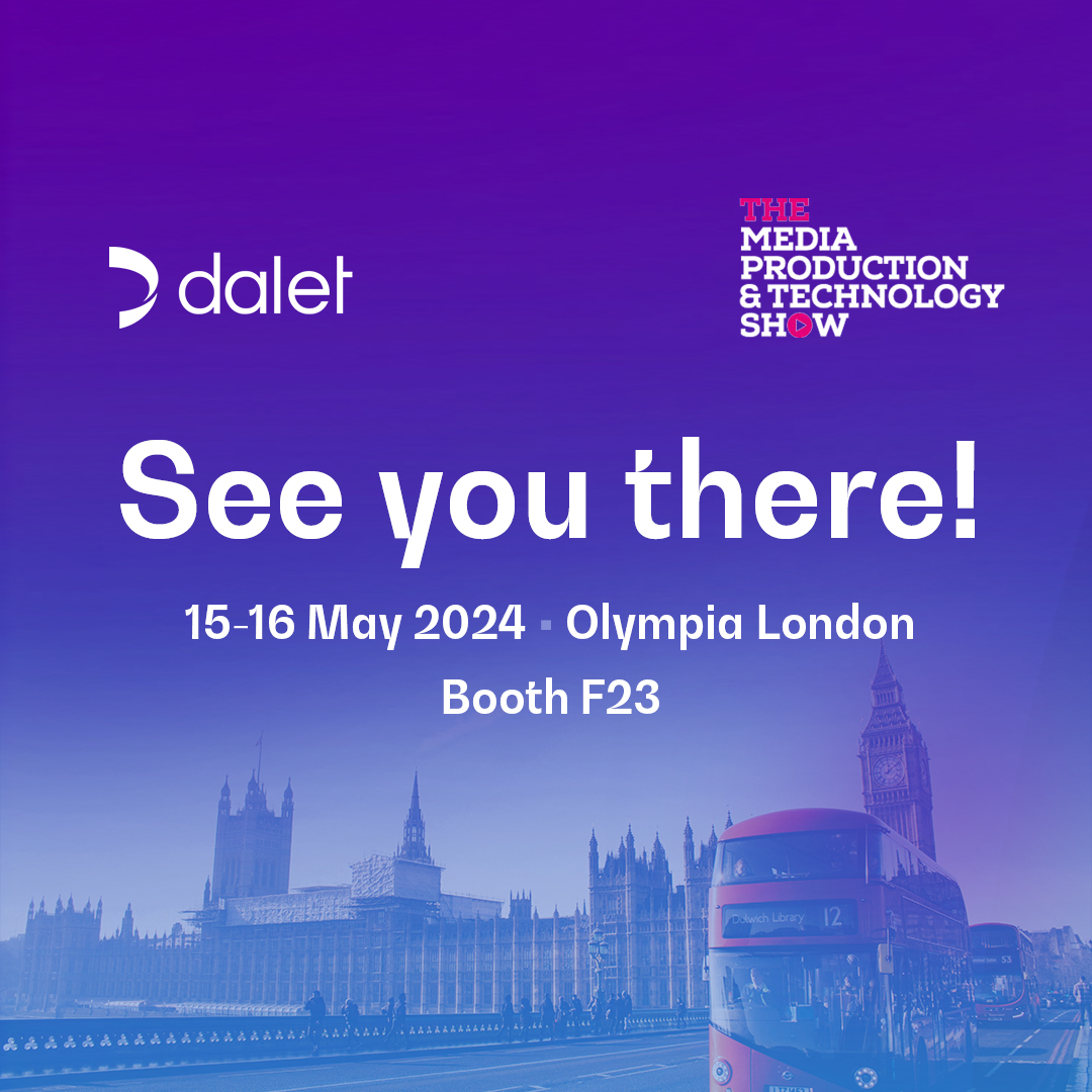 🚀 Heading to the <a href="/mediaprodshow/">MPTS</a> in London on May 15-16? Join #Dalet at Olympia London to discover cutting-edge media production technologies and insights. Let’s transform the media landscape together! 

Book a meeting here 👉 hubs.li/Q02tCzY50 

See you there!

#MPTS2024