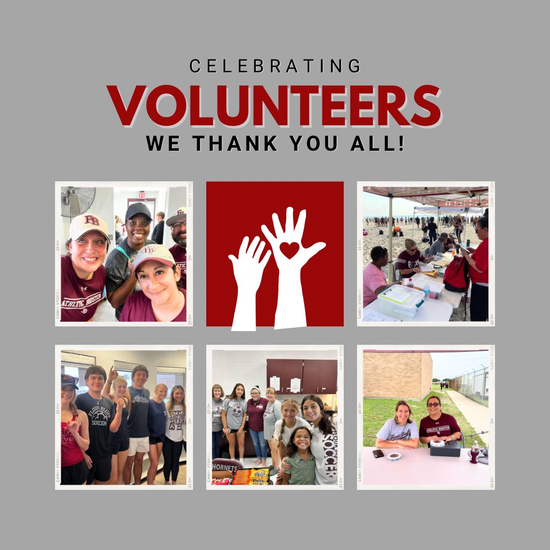 National Volunteer Week is the perfect time to acknowledge the dedication of our Booster Club volunteers. Thank you!

“Alone we can do so little; together we can do so much.”

#NationalVolunteerWeek