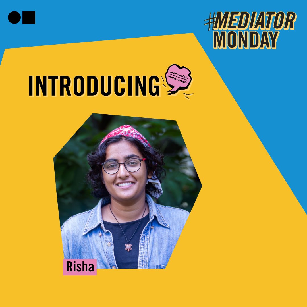 This #MediatorMonday, we are spotlighting CARBON mediator, Risha! Read more about Risha below: bengaluru.sciencegallery.com/carbon-mediato… PS: We have an open call our for mediators right now, so if you wish to join our team - visit the link below to learn more and apply! sciencegallery.submittable.com/submit/294396/…