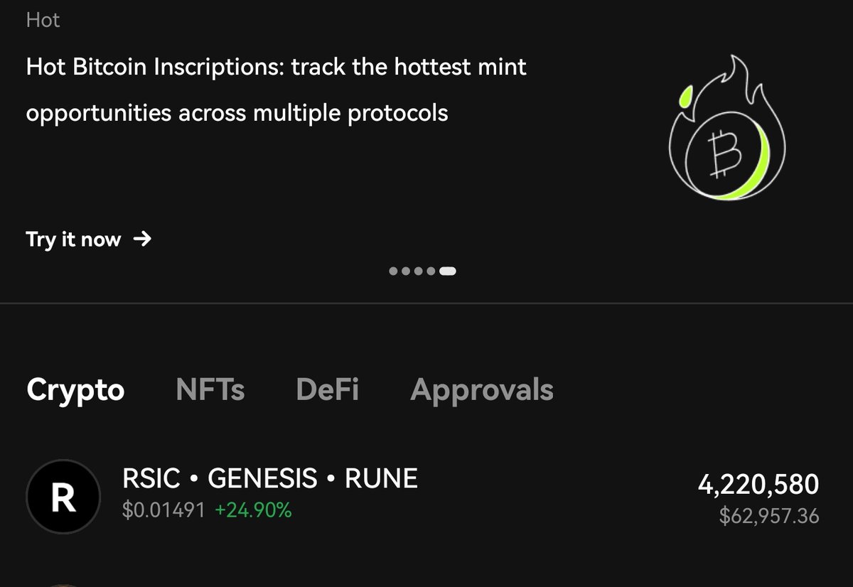 jojae_web3's tweet image. $RSIC has just 0.3B MC
$WIF has 3B MC
0.15 per rsic is reasonable price IMO
when binance lists it.