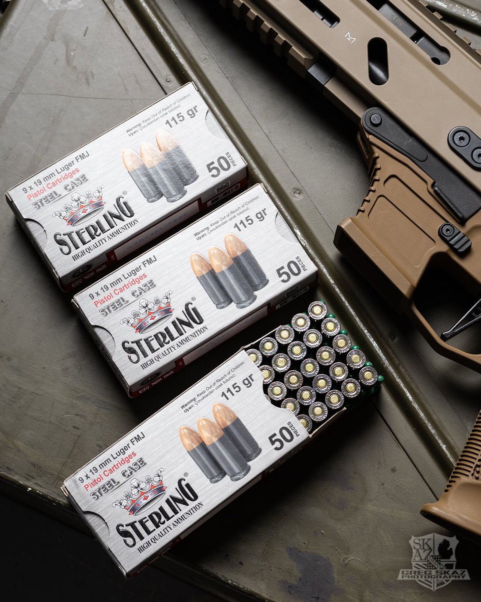 Unlocking precision, one round at a time with Sterling ammunition!⁠ ⁠ Photo by @GregSkazPhotography