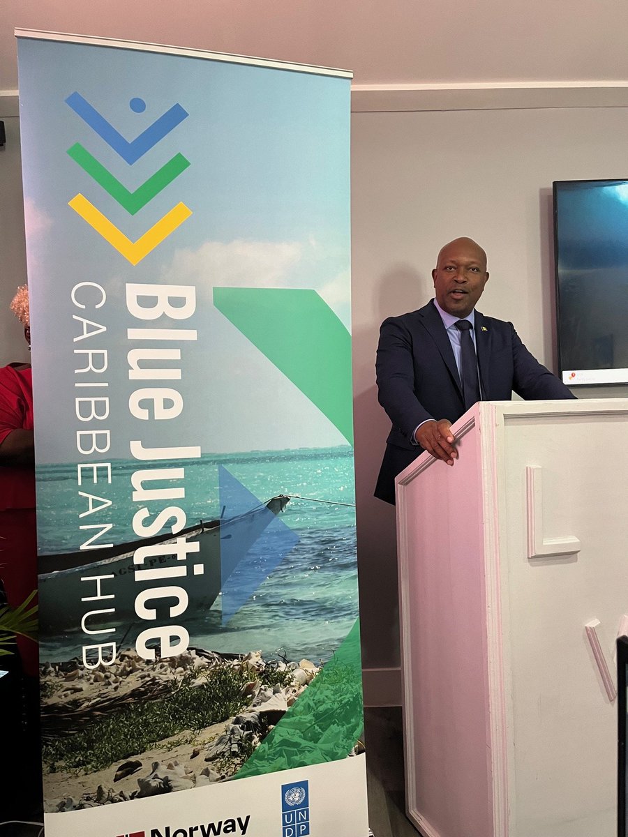 'I am happy to say that St Vincent and Grenadines will continue to support the Blue Justice family' minister Sabato Caesar told the audience at the @_BlueJustice Caribbean hub meeting today against #illegalfishing and other forms of #fisheriescrime