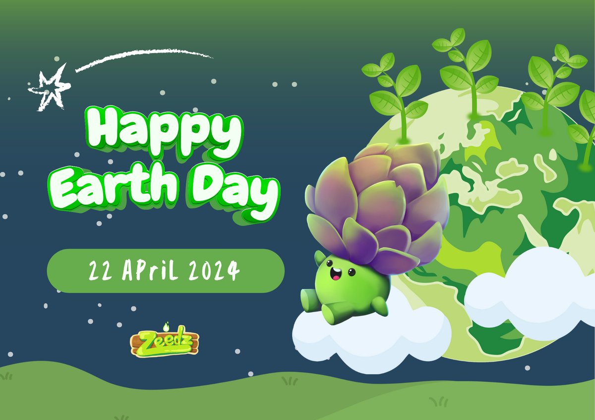 🌍💚 Happy Earth Day! 💚🌍 Today, we celebrate our beautiful planet and our role in protecting it. At Zeedz, we're committed to making a positive impact, not just in our game, but in the real world too. 🎮 Dive into our game and connect with the live weather, learning about our…