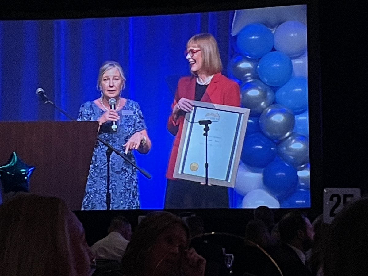 It was an honor to celebrate the 2023 milestones of @makeawishohkyin Saturday night and officially present CEO Stephanie McCormick with the Lt. Gov.'s Leadership Award for her tireless efforts. Enjoy your retirement Stephanie, and thank you for all you’ve done for Make-A-Wish!