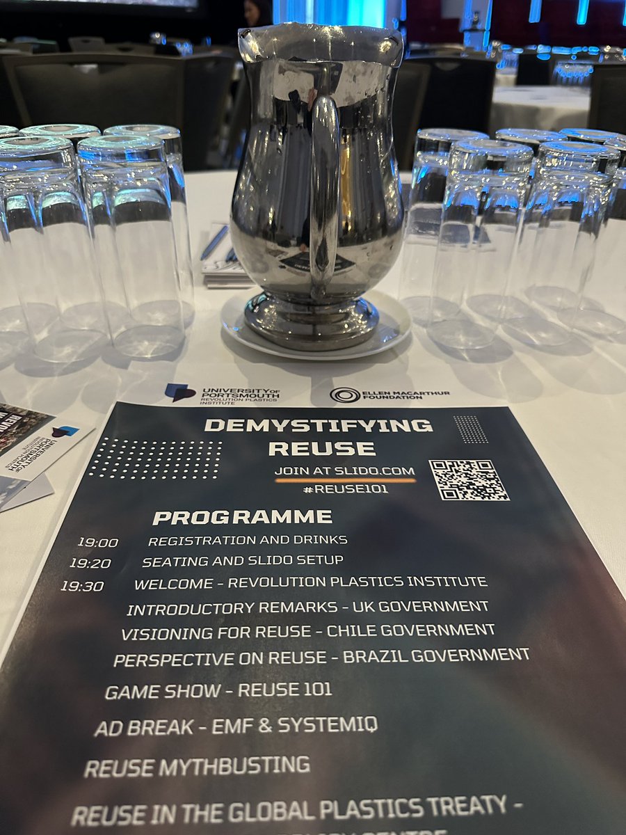 UNITAR_NYO's tweet photo. On Sunday, April 21st, Tianyi (Amy) Zhao from #UNITARNYO attended the "#DemystifyingReuse" panel event hosted by the governments of UK, Chile, and Brazil. The event explained the distinctions between reuse and refill, highlighting the benefits of transitioning to reuse models. https://t.co/uPqrMOqgPH