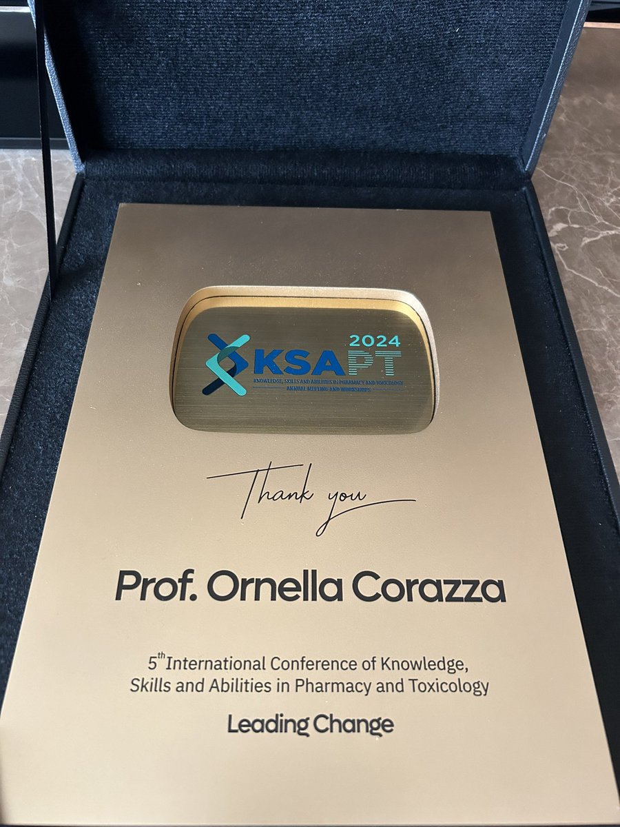 Deeply Honoured for the invitation by the Saudi Ministry of Health to give a keynote presentation on our work on novel psychoactive substances. Thank you KSAPT! <a href="/UniTrentoDIPSCO/">UniTrento DiPSCo</a> <a href="/NPS_issed/">Intl Society for the Study of Emerging Drugs</a> <a href="/UniofHerts/">University of Hertfordshire</a>