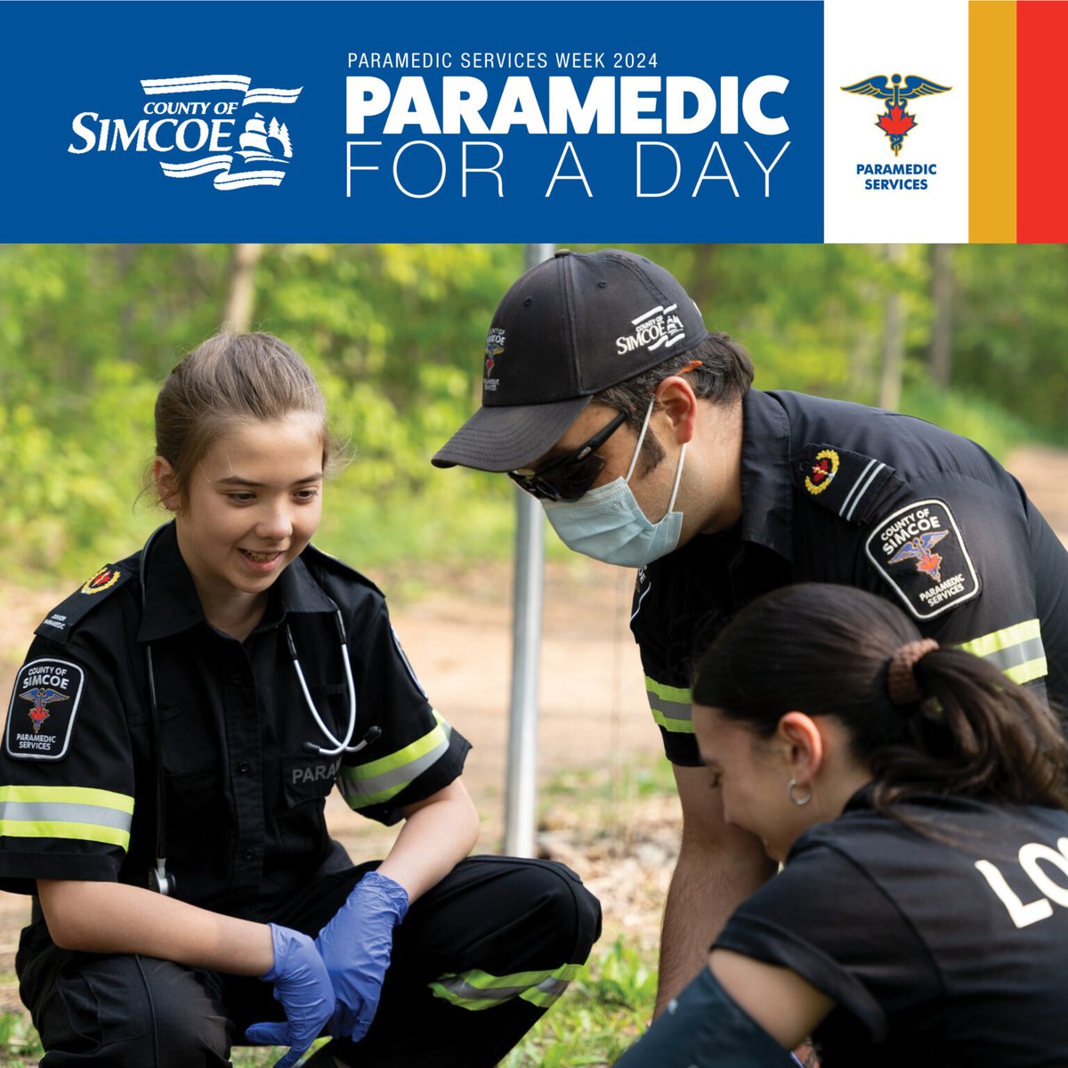 Calling all Grade 5 and 6 students in Simcoe County! Enter the #ParamedicForADay Contest hosted by @simcoecountyPS. For more info: simcoe.ca/paramedicforad…. Good luck!
