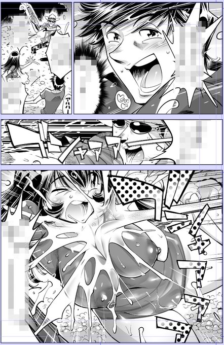 電気レンジ。わかります。

今日描いた絵 2045個目
●ヤバい!! ハダカで電車に乗っちゃった～ほとんどモロ出しボディペインティング～
仮タイトル「ペイントBBQでパリピンピン」
https://t.co/0BGGK8hZVj
なめぞう漫画一覧
https://t.co/laZVh7nGLI 