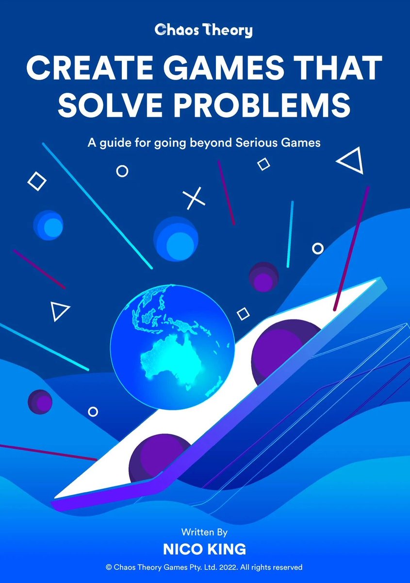 Here's one that creeps into the world of #GameDev: 'Create Games That Solve Problems' 🌏 This eBook is a practical guide to the essential first steps of creating games that solve real-world problems, based on experience of developing over 150 games. 👉thevideogamelibrary.org/book/create-ga…