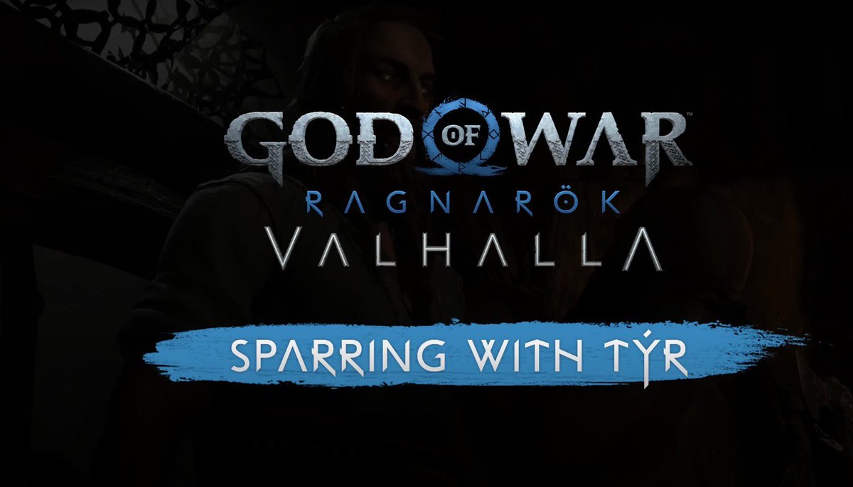 God of War Ragnarok: Valhalla - sparring with Tyr 🥹
