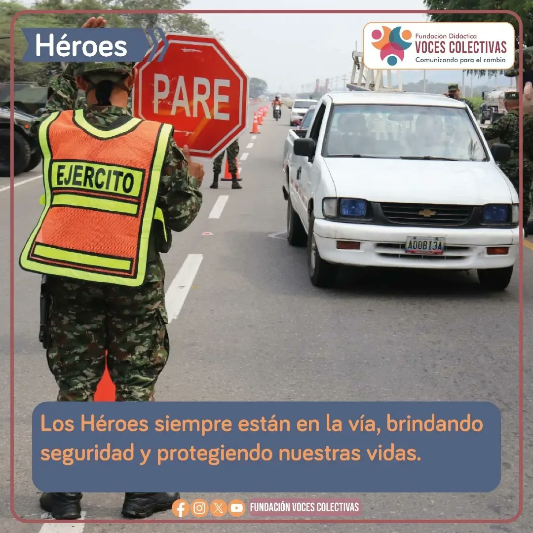 VColectivas's tweet photo. Conoce el valioso trabajo de nuestros soldados en Colombia, protegiendo comunidades, construyendo futuro, conservando nuestra naturaleza y brindando ayuda en situaciones de penumbra. 

¡Gracias a nuestros héroes por su servicio, entrega y compromiso! 🇨🇴 https://t.co/K53rG4rsA9