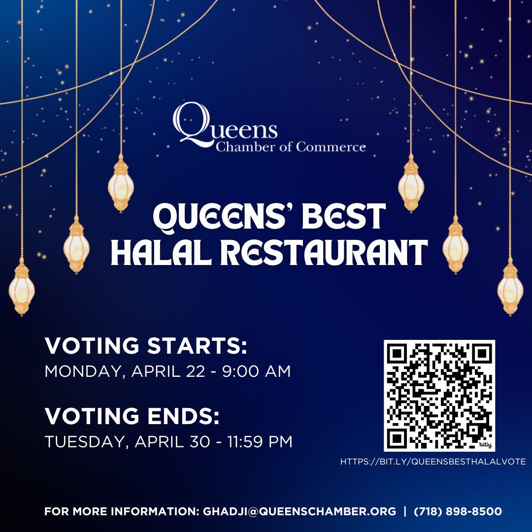 Vote today to help us name the best Halal Restaurant in Queens! bit.ly/QueensBestHala…