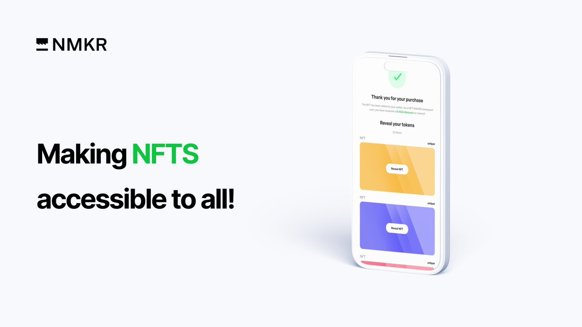 #NMKR Studio simplifies #NFT launches on #Cardano! We handle blockchain interaction, scale for high demand, update nodes, manage payments, create intuitive apps, and more. Plus, enjoy on-demand minting to save costs. Start here eu1.hubs.ly/H07lq550.