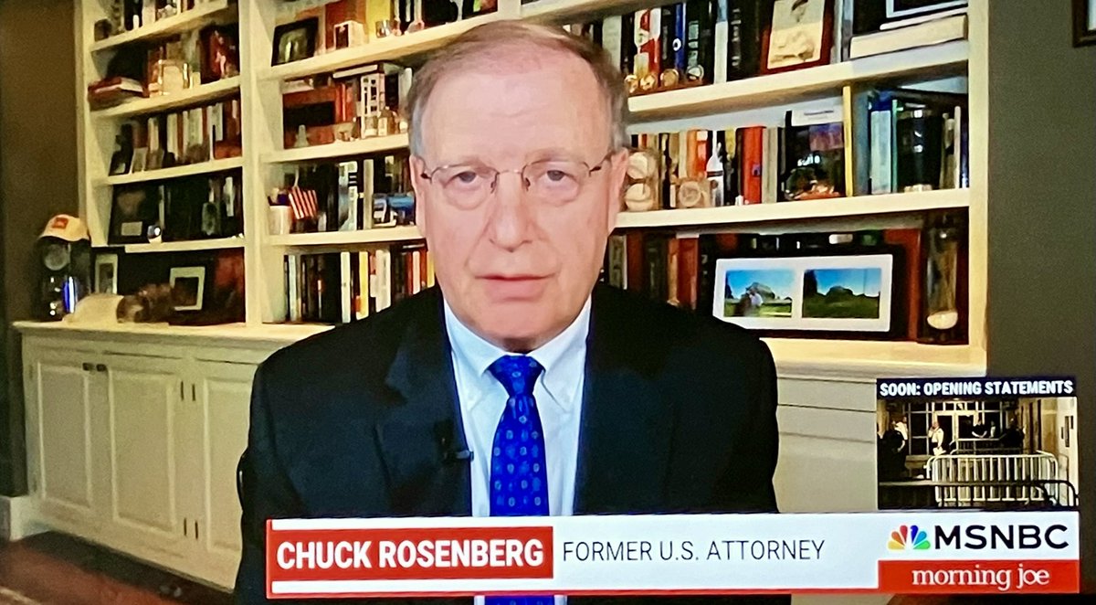 Room Rater Top Legal Eagle. Well angled. Never did Twitter suspect never will. 10/10 #ChuckRosenberg