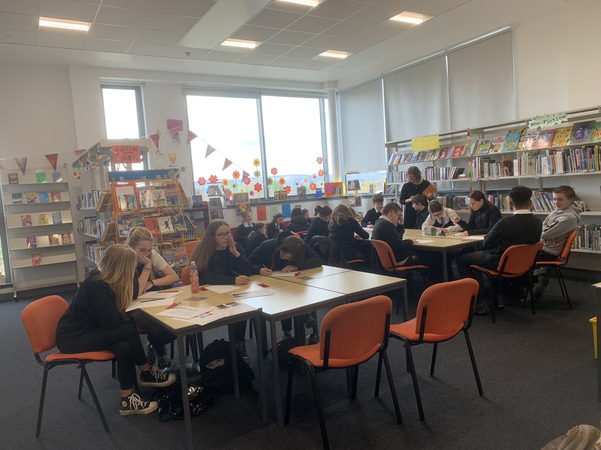 Linwood High School Library tweet media